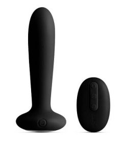 Svakom Primo Remote Control Warming Butt Plug - Black