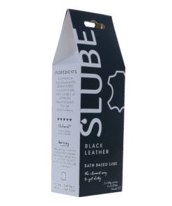 Slube Black Leather Water Based Bath Gel 250g