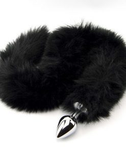 Furry Fantasy Black Panther Tail Butt Plug