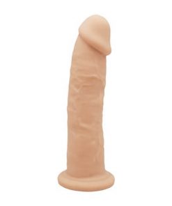 9 inch Realistic Girthy Silicone Dual Density Dildo with Suction Cup