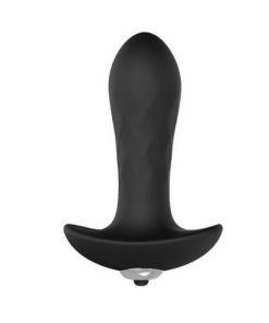 Diamond Textured Silicone Anal Vibrator