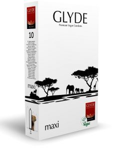 Glyde Ultra Maxi Vegan Condoms 10 Pack