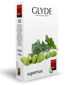 Glyde Ultra Super Max Vegan Condoms 10 Pack