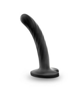 Twist Silicone Dildo with Suction Cup Small