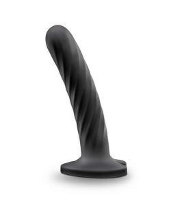 Twist Silicone Dildo with Suction Cup Medium