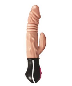 Realistic Warming and Thrusting Vibrating Dildo Flesh