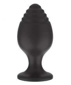 Loving Joy Ribbed Tip Small Silicone Butt Plug