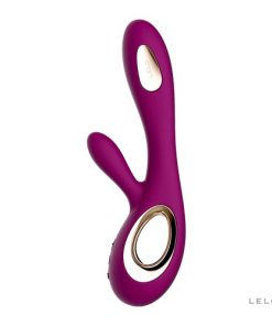 Lelo Soraya Wave Dual Action Vibrator Deep Rose