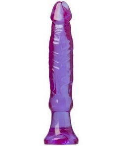 Doc Johnson Crystal Jellies Anal Starter Dildo 6 Inch-Purple