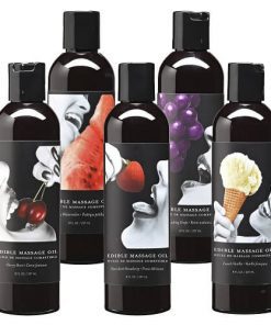 Earthly Body Edible Massage Oil - Strawberry
