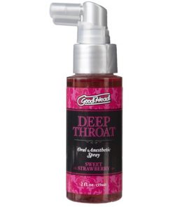 Doc Johnson Good Head Deep Throat Spray Sweet Strawberry