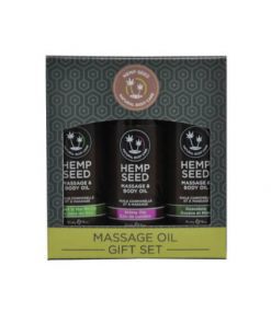 Earthly Body Massage Oil Gift Set Box
