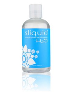 Sliquid Naturals H20 Waterbased Lubricant-255ml