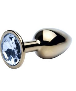 Precious Metals Gold Butt Plug-Small